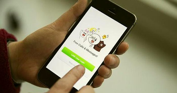 Line Messenger in Thailand, Japan, Indonesia and Taiwan